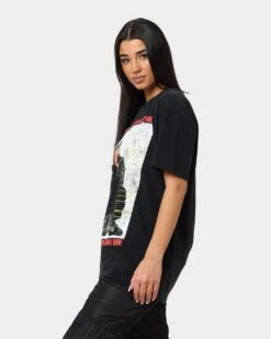 Tupac Eyez On Me Signature Vintage T-Shirt Washed Black -Sportswear Women Store 02040825 YW607 womens 0060
