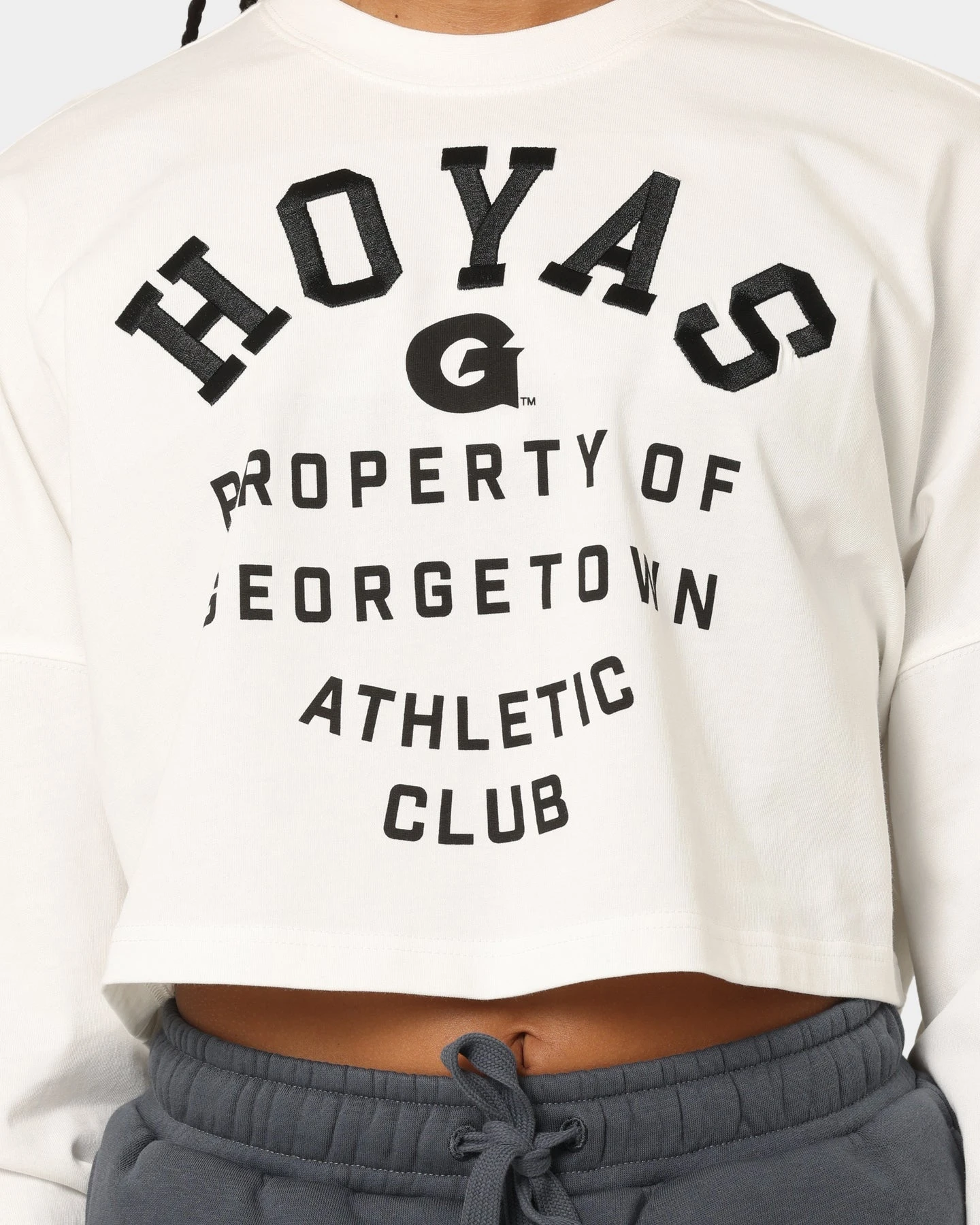National Collegiate Athletic Association Georgetown Hoyas Women's Athletics T-Shirt Vintage White 5 National Collegiate Athletic Association Georgetown Hoyas Women's Athletics T-Shirt Vintage White - Image 3
