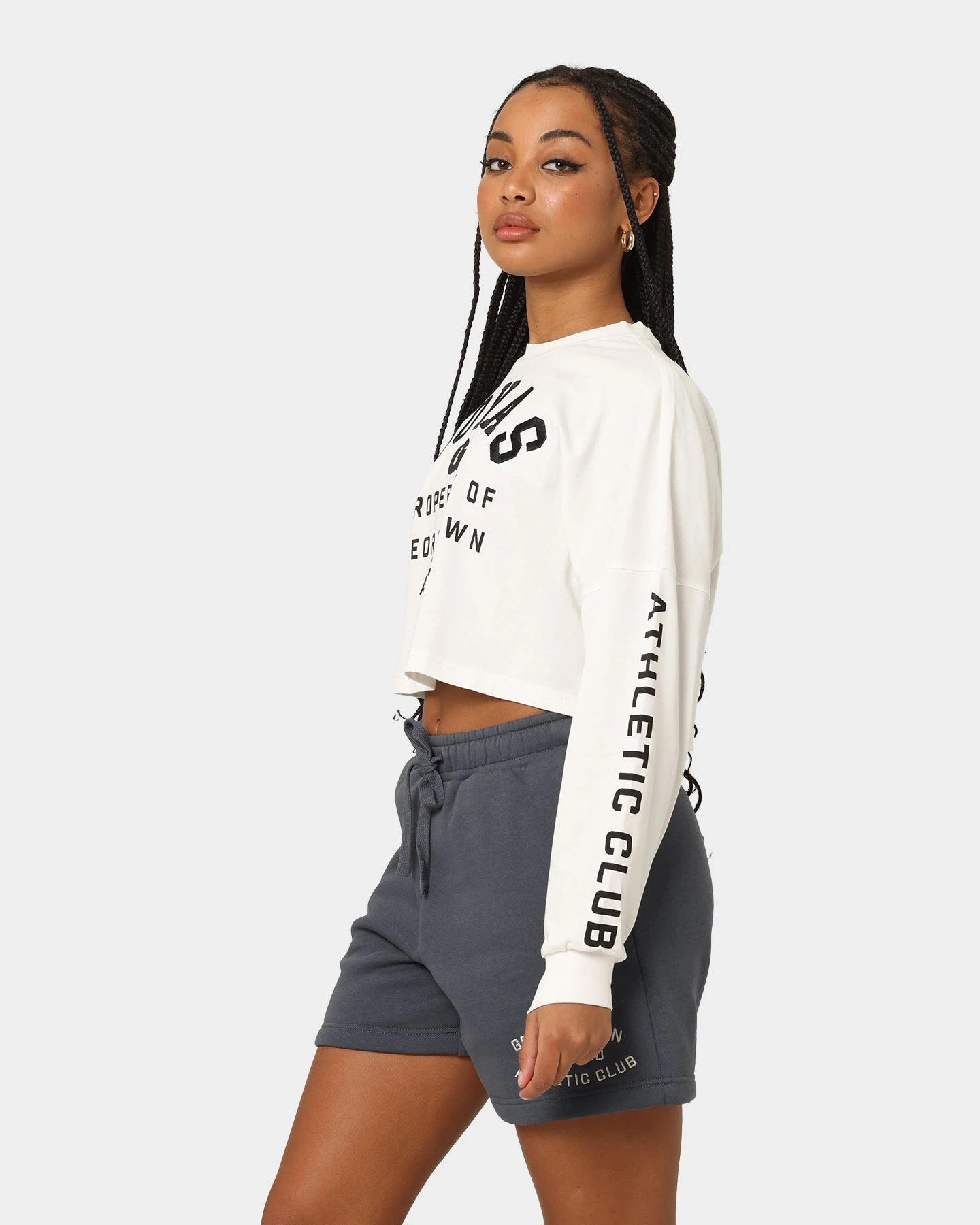 National Collegiate Athletic Association Georgetown Hoyas Women's Athletics T-Shirt Vintage White 8 National Collegiate Athletic Association Georgetown Hoyas Women's Athletics T-Shirt Vintage White - Image 6