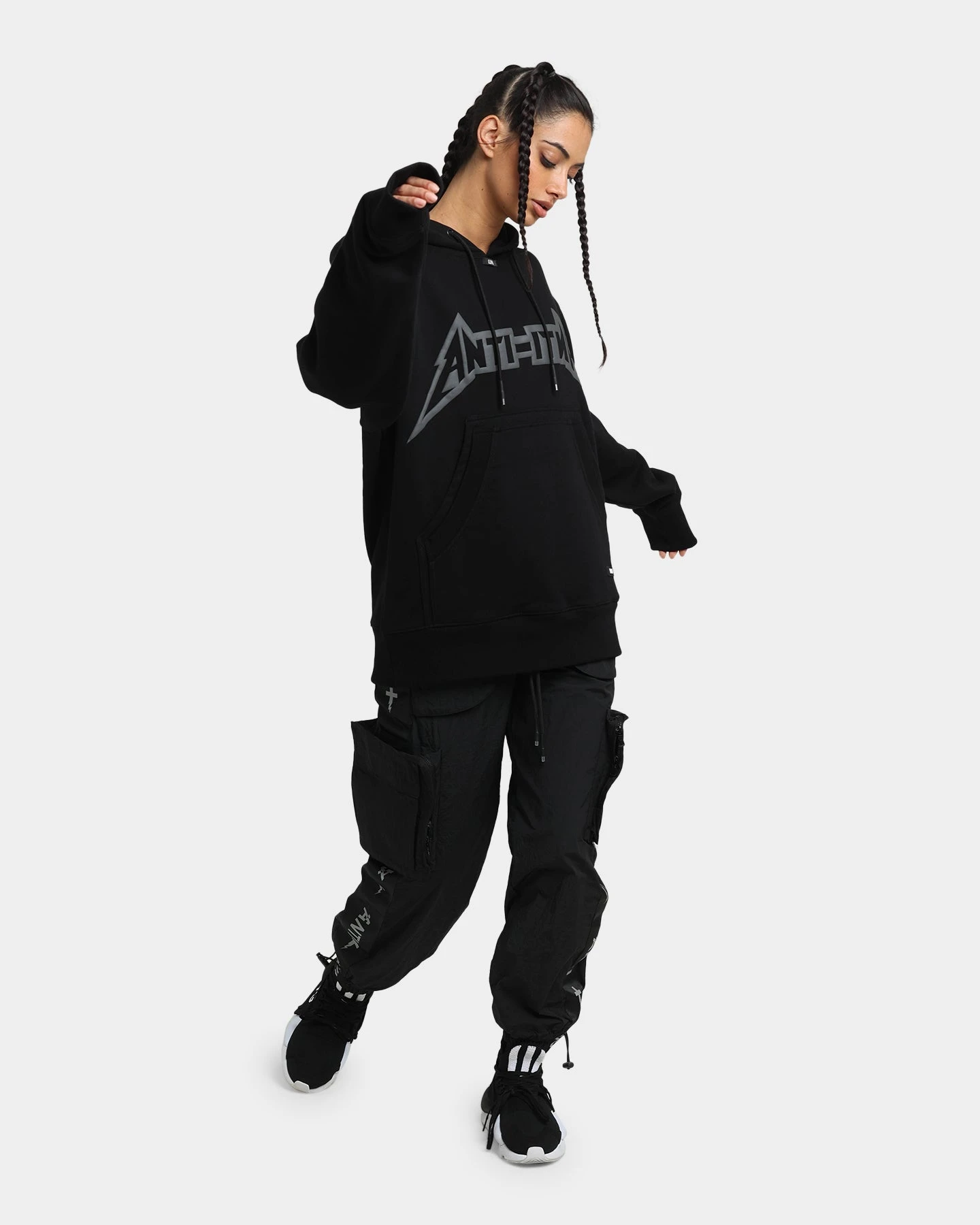 The Anti Order Heavy Metal Hoodie Black 4 The Anti Order Heavy Metal Hoodie Black - Image 2