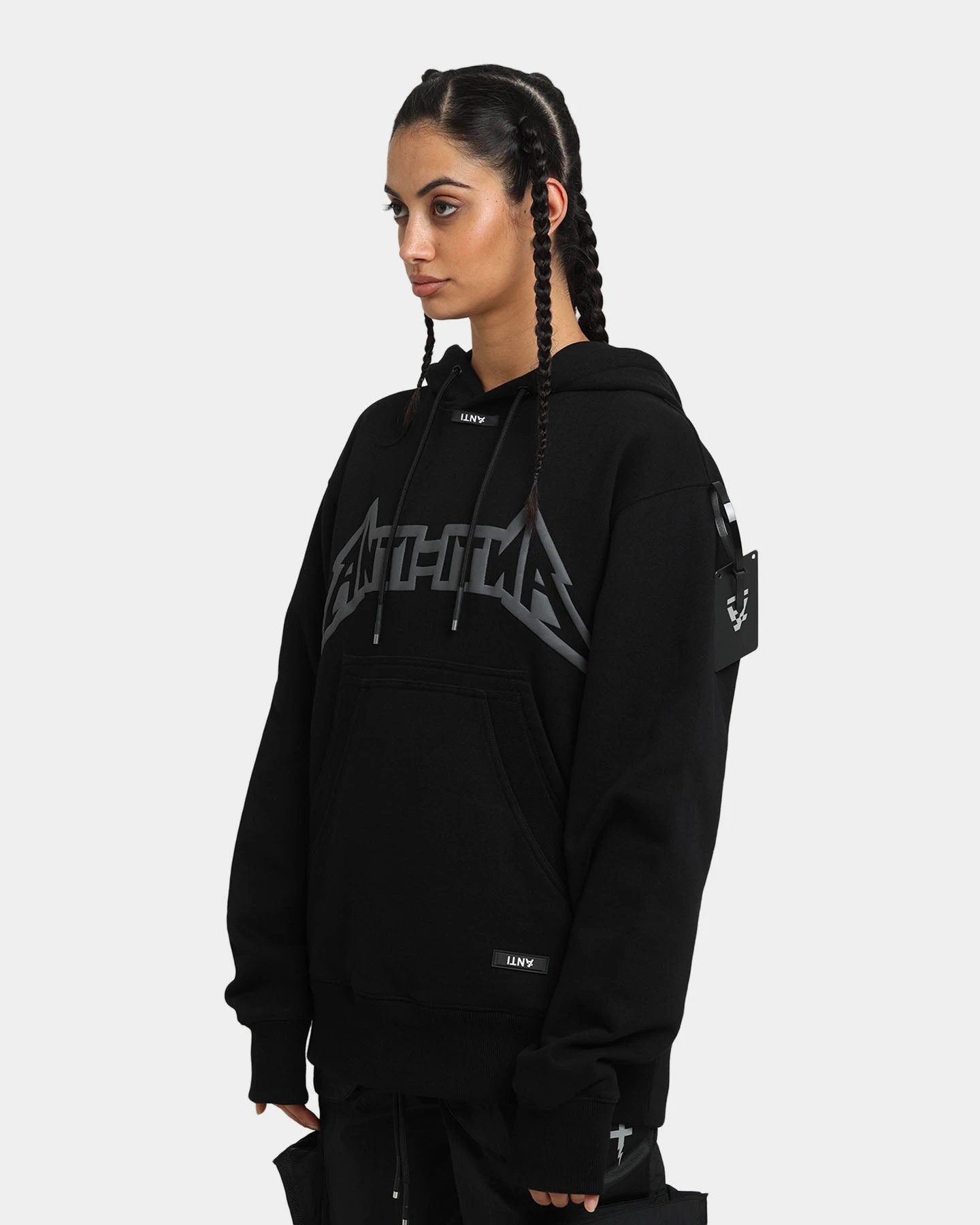The Anti Order Heavy Metal Hoodie Black 8 The Anti Order Heavy Metal Hoodie Black - Image 6