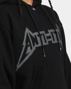 The Anti Order Heavy Metal Hoodie Black 17 The Anti Order Heavy Metal Hoodie Black -Sportswear Women Store 02040999 YB001 womens 070