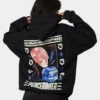 Goat Crew X Peacemaker Eat Peace MF Hoodie Black -Sportswear Women Store 02041006 YB001 womens 0010