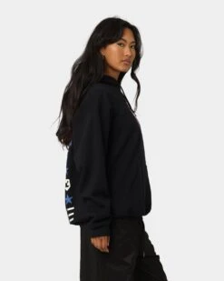 Goat Crew X Peacemaker Eat Peace MF Hoodie Black 15 Goat Crew X Peacemaker Eat Peace MF Hoodie Black -Sportswear Women Store 02041006 YB001 womens 0060