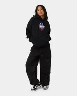 Goat Crew X Peacemaker Eat Peace MF Hoodie Black 17 Goat Crew X Peacemaker Eat Peace MF Hoodie Black -Sportswear Women Store 02041006 YB001 womens 0080