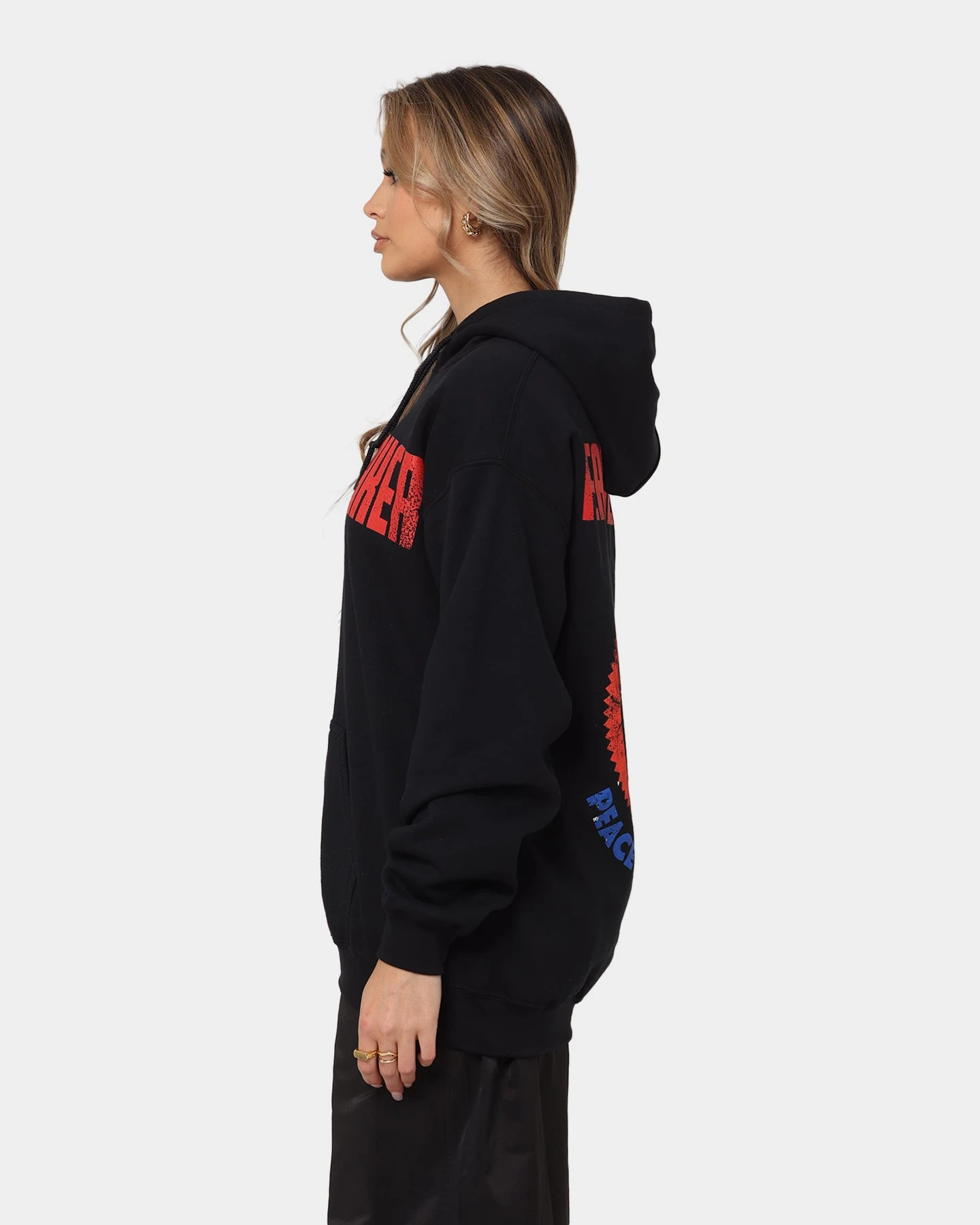 Goat Crew X Peacemaker Peace At Any Cost Hoodie Black 9 Goat Crew X Peacemaker Peace At Any Cost Hoodie Black - Image 7