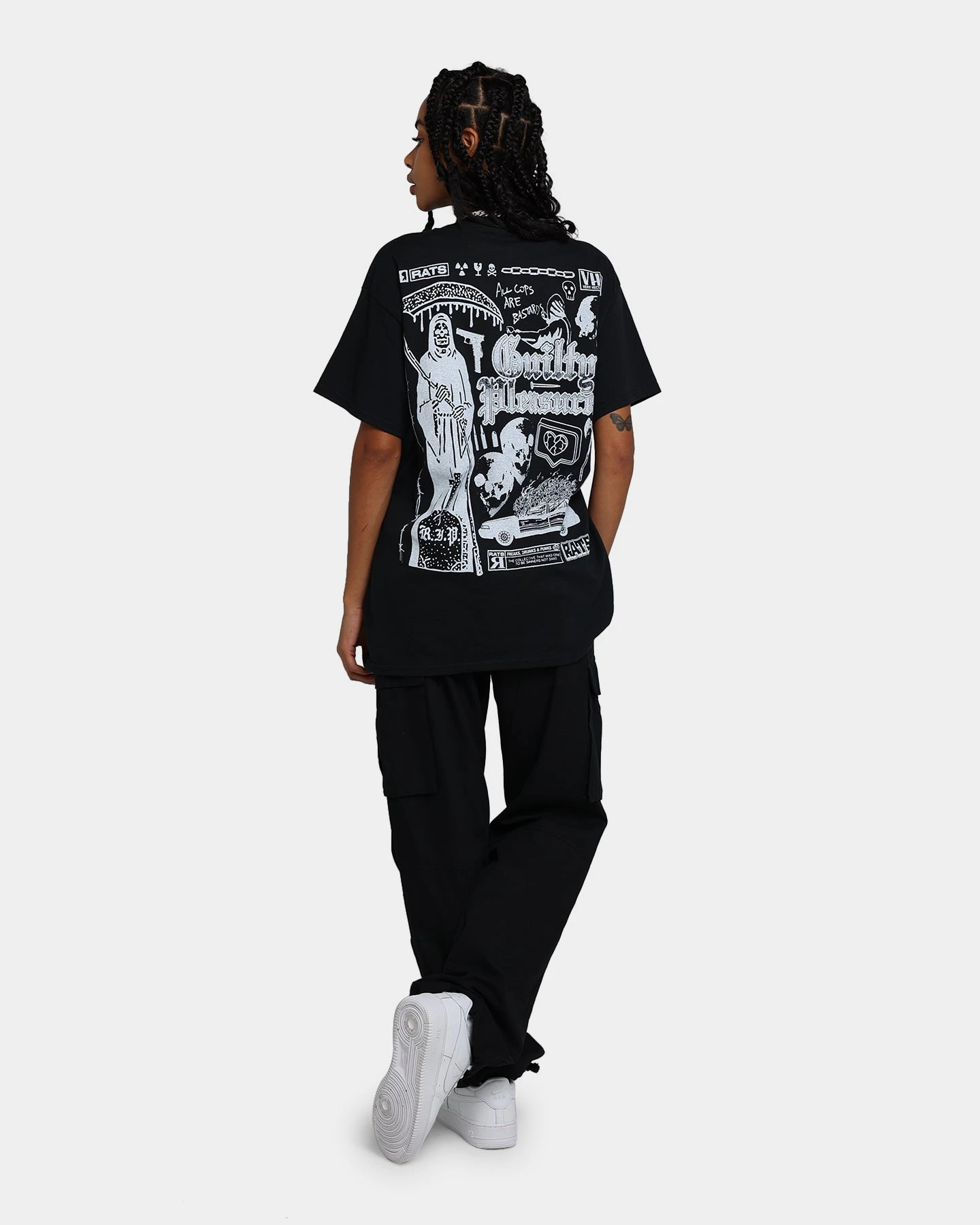 Rats Get Fat Guilty Pleasures T-Shirt Black 5 Rats Get Fat Guilty Pleasures T-Shirt Black - Image 3