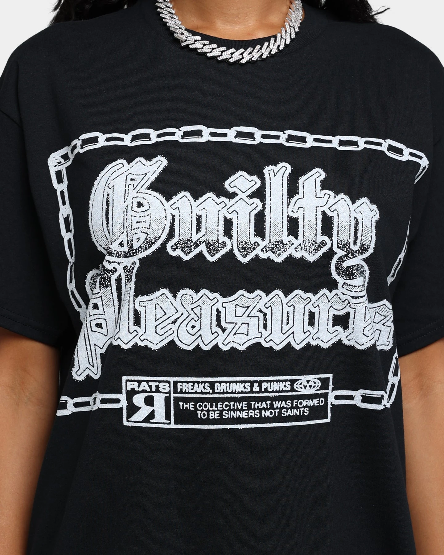 Rats Get Fat Guilty Pleasures T-Shirt Black 6 Rats Get Fat Guilty Pleasures T-Shirt Black - Image 4