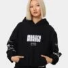 Carré X Marilyn Monroe Bold Is Beautiful Hoodie Black -Sportswear Women Store 02041061 YB001 womens 0010