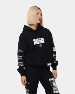 Carré X Marilyn Monroe Bold Is Beautiful Hoodie Black -Sportswear Women Store 02041061 YB001 womens 0060