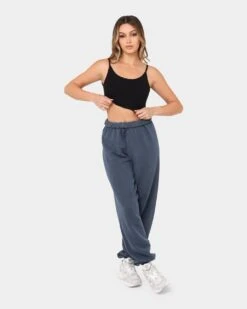 Joah Brown Women's Low Back Crop Cami Black -Sportswear Women Store 02041153 YB001 womens 030