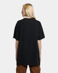 Rats Get Fat Cry For Help Vintage T-Shirt Black Wash -Sportswear Women Store 02041242 YB295 womens 0040