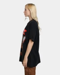 Rats Get Fat Rise Above Vintage T-Shirt Black Wash -Sportswear Women Store 02041246 YB295 womens 0060