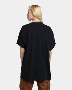 American Thrift X Back To The Future Back To The Future 2 Vintage T-Shirt Washed Black -Sportswear Women Store 02041288 YW607 womens 0040