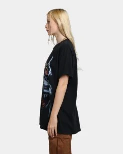 American Thrift X Back To The Future Back To The Future 2 Vintage T-Shirt Washed Black -Sportswear Women Store 02041288 YW607 womens 0060