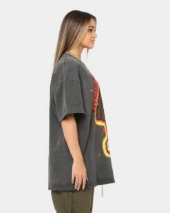 American Thrift X Bratz Sasha Heavyweight Vintage T-Shirt Black Wash 12 American Thrift X Bratz Sasha Heavyweight Vintage T-Shirt Black Wash -Sportswear Women Store 02041492 YB295 womens 0050