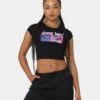 American Thrift X Bratz Women's Dump Him Baby T-Shirt Black -Sportswear Women Store 02041498 YB001 womens 0010