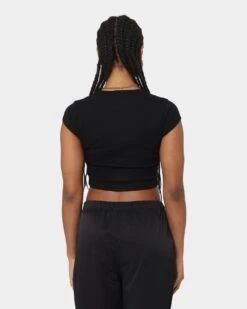 American Thrift X Bratz Women's Dump Him Baby T-Shirt Black -Sportswear Women Store 02041498 YB001 womens 0040