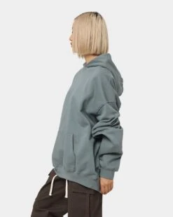 MNML Every Day Hoodie Dark Teal -Sportswear Women Store 02041609 YD045 womens 0060