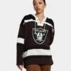 '47 BRAND 47 Brand Las Vegas Raiders Superior Lacer Hoodie Brown -Sportswear Women Store 02041676 YX300 womens 0010