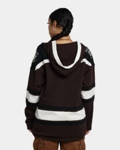 '47 BRAND 47 Brand Las Vegas Raiders Superior Lacer Hoodie Brown -Sportswear Women Store 02041676 YX300 womens 0040