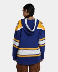 '47 BRAND 47 Brand Los Angeles Rams Superior Lacer Hoodie Royal -Sportswear Women Store 02041710 YR400 womens 0040