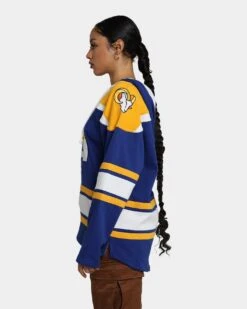 '47 BRAND 47 Brand Los Angeles Rams Superior Lacer Hoodie Royal -Sportswear Women Store 02041710 YR400 womens 0060