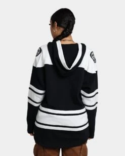 '47 BRAND 47 Brand Nashville Predators Superior Lacer Hoodie Jet Black -Sportswear Women Store 02041720 YB339 womens 0040