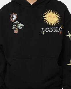 Loiter Peace Walker Hoodie Black 15 Loiter Peace Walker Hoodie Black -Sportswear Women Store 02041850 YB001 womens 0040