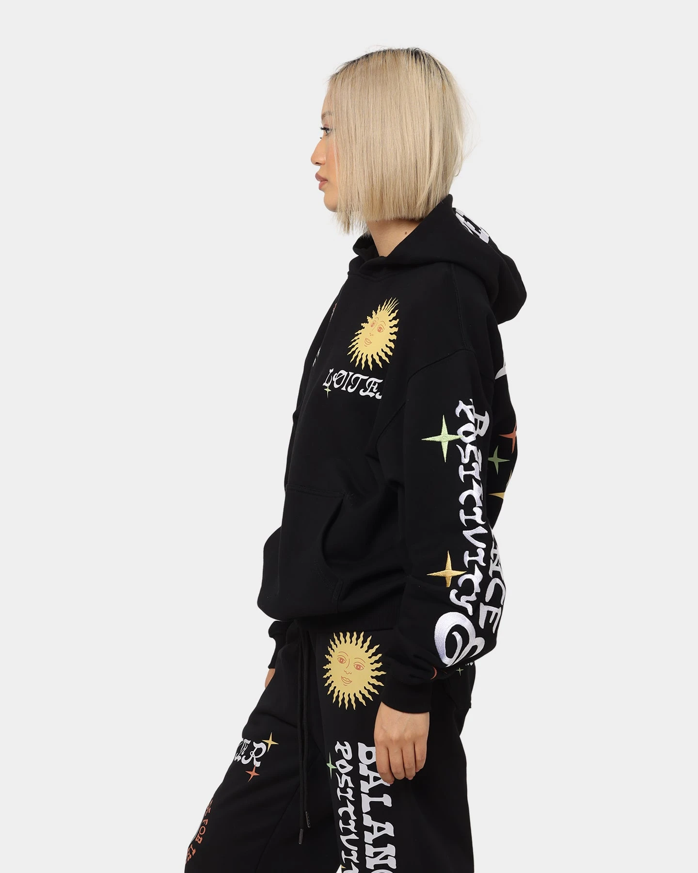 Loiter Peace Walker Hoodie Black 9 Loiter Peace Walker Hoodie Black - Image 7