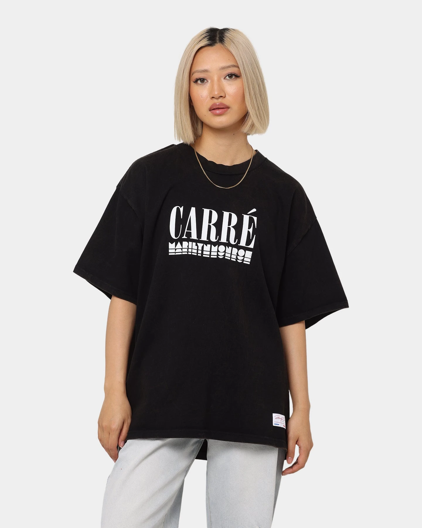 Carré X Marilyn Monroe Collage Vintage T-Shirt Washed Black 4 Carré X Marilyn Monroe Collage Vintage T-Shirt Washed Black - Image 2