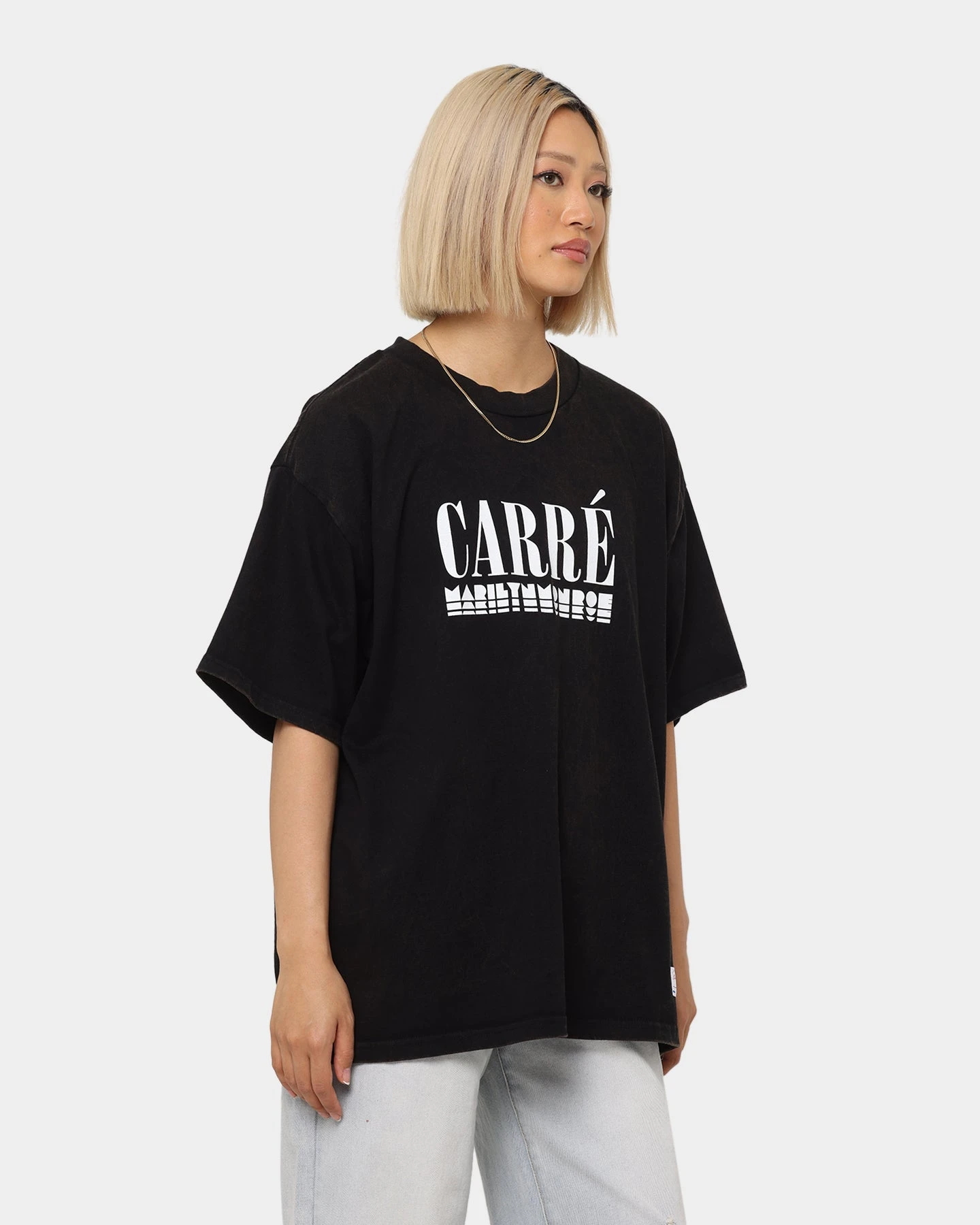 Carré X Marilyn Monroe Collage Vintage T-Shirt Washed Black 8 Carré X Marilyn Monroe Collage Vintage T-Shirt Washed Black - Image 6