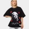 Carré X Marilyn Monroe Wonderful Vintage T-Shirt Washed Black -Sportswear Women Store 02041968 YW607 womens 0010