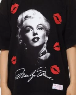 Carré X Marilyn Monroe Wonderful Vintage T-Shirt Washed Black -Sportswear Women Store 02041968 YW607 womens 0040