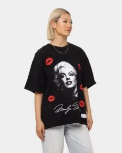 Carré X Marilyn Monroe Wonderful Vintage T-Shirt Washed Black -Sportswear Women Store 02041968 YW607 womens 0060