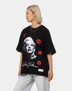Carré X Marilyn Monroe Wonderful Vintage T-Shirt Washed Black -Sportswear Women Store 02041968 YW607 womens 0070