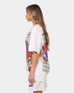 Mitchell & Ness Phoenix Suns VS Chicago Bulls 1993 Finals Vintage T-Shirt Vintage White 16 Mitchell & Ness Phoenix Suns VS Chicago Bulls 1993 Finals Vintage T-Shirt Vintage White -Sportswear Women Store 02042096 YV003 womens 070