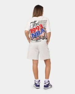 Mitchell & Ness Phoenix Suns VS Chicago Bulls 1993 Finals Vintage T-Shirt Vintage White 17 Mitchell & Ness Phoenix Suns VS Chicago Bulls 1993 Finals Vintage T-Shirt Vintage White -Sportswear Women Store 02042096 YV003 womens 080