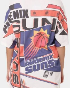 Mitchell & Ness Phoenix Suns '93 Game Over Vintage T-Shirt Vintage White 12 Mitchell & Ness Phoenix Suns '93 Game Over Vintage T-Shirt Vintage White -Sportswear Women Store 02042105 YV003 womens 040