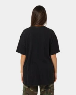 Goat Crew X Tai "Bam Bam" Tuivasa Tai Collage Vintage T-Shirt Washed Black -Sportswear Women Store 02042128 YW607 womens 0040