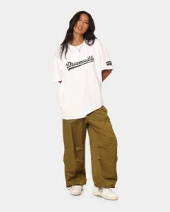 Dreamville Dreamville Logo Vintage T-Shirt Off White -Sportswear Women Store 02042273 YO007 womens 0020