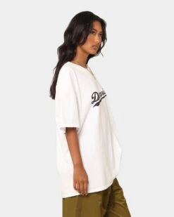 Dreamville Dreamville Logo Vintage T-Shirt Off White -Sportswear Women Store 02042273 YO007 womens 0050