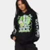 Goat Crew X Rick And Morty Portal Hoodie Black 2 Goat Crew X Rick And Morty Portal Hoodie Black -Sportswear Women Store 02042414 YB001 womens 0010