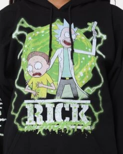 Goat Crew X Rick And Morty Portal Hoodie Black 12 Goat Crew X Rick And Morty Portal Hoodie Black -Sportswear Women Store 02042414 YB001 womens 0030