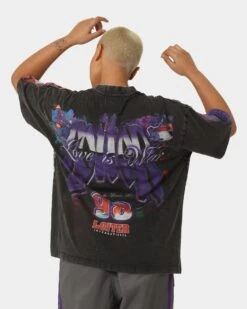 Loiter Interceptor Vintage T-Shirt Vintage Black -Sportswear Women Store 02042507 YV009 womens 0020