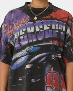 Loiter Interceptor Vintage T-Shirt Vintage Black -Sportswear Women Store 02042507 YV009 womens 0040