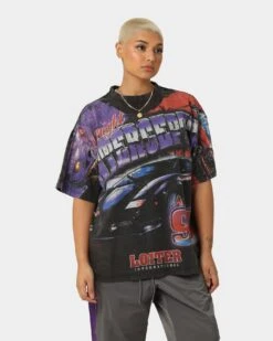 Loiter Interceptor Vintage T-Shirt Vintage Black -Sportswear Women Store 02042507 YV009 womens 0060