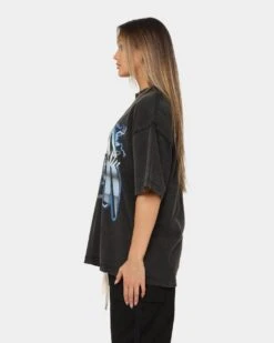 Loiter Love Is War Vintage T-Shirt Vintage Black -Sportswear Women Store 02042546 YV009 womens 0060