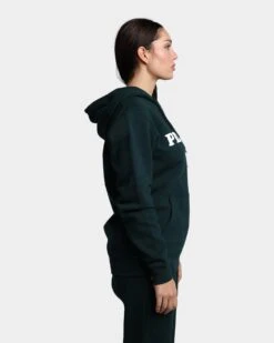 Playboy By CK Wordmark Hoodie Forest Green -Sportswear Women Store 02042559 YF006 womens 0050