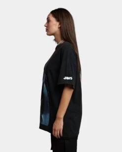 American Thrift X Jaws Jaws Vintage T-Shirt Black Wash -Sportswear Women Store 02042573 YB295 womens 0060